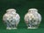 Antique Salt & Pepper Shakers Satsuma Porcelain Gold Beaded Very Ornate For Sale - Image 9 of 12