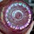 2020s Josh Ries Handblown Glass Vase – Iridescent Pink Embossed Honeycomb Studio Art Glass For Sale - Image 5 of 7