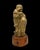 Mid-Century Modern Antique Japanese Wooden Hotei with Gilt-Coloured Finish, Early Shōwa Period, 1920s-1940s For Sale - Image 3 of 15