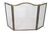 Vintage Arts and Crafts Three Fold Fireplace Screen Spark Guard For Sale - Image 12 of 13