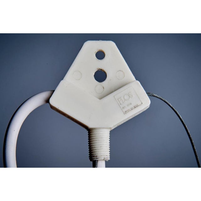 Black and White Pendant Lamp attributed to Castiglioni for Flos, 1960s For Sale - Image 12 of 14