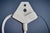 Black and White Pendant Lamp attributed to Castiglioni for Flos, 1960s For Sale - Image 12 of 14