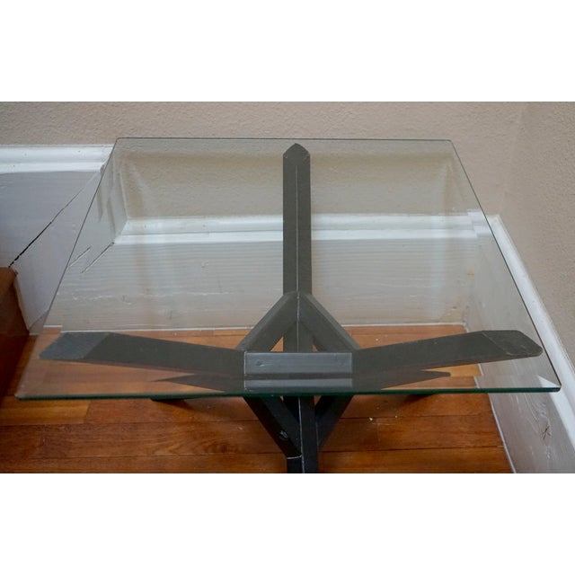 Hand Made Ebonized Wood Coffee Table For Sale - Image 13 of 13