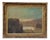 Romantic Artist, Tiger Before a Dreamscape, 19th Century, Oil on Canvas For Sale