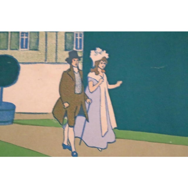 Art Nouveau Poster The Garden Pavilion World of Women by Carl Schnebel, Berlin For Sale - Image 14 of 18