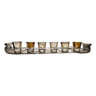 Postmodern Liquor Set from Imago Artis, Poland, 1970s, Set of 7 For Sale