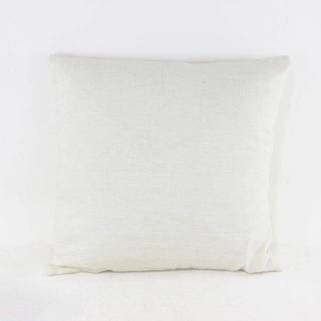 Modern Vintage-Inspired Skull and Crossbones Pillow With Crowned Emblem For Sale - Image 3 of 11