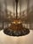 Boho Chic Vintage Hand-Woven Rattan and Bamboo Pendant Lamp, 1970s For Sale - Image 3 of 12