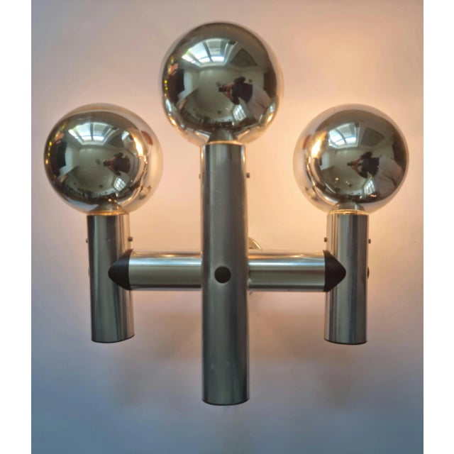 Mid-Century Austrian Wall Sputnik for Kalmar, 1970s For Sale - Image 9 of 15