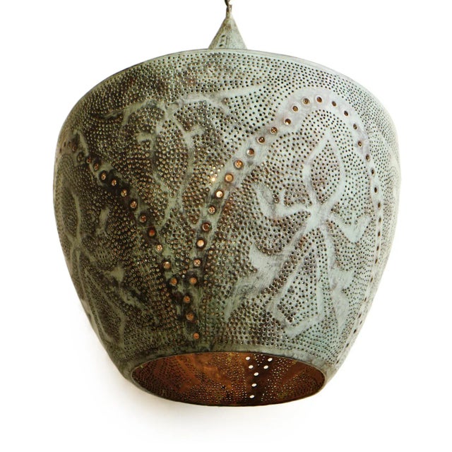 Copper Madras Pendant Light XXL For Sale - Image 4 of 8