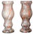 French Art Deco Marbled Glass Vases, 1930, Set of 2 For Sale - Image 9 of 9