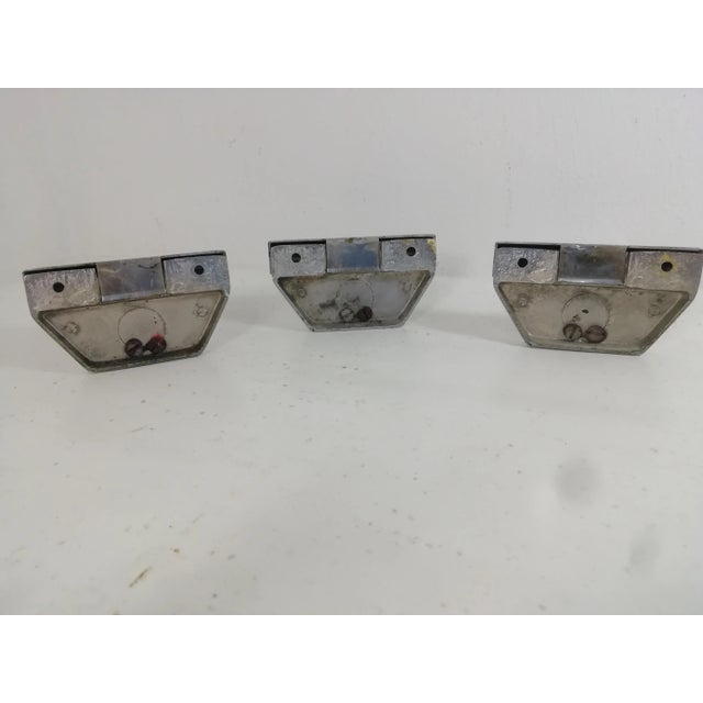 Metal Vintage Chrome Metal Hangers, 1960s, Set of 3 For Sale - Image 7 of 11