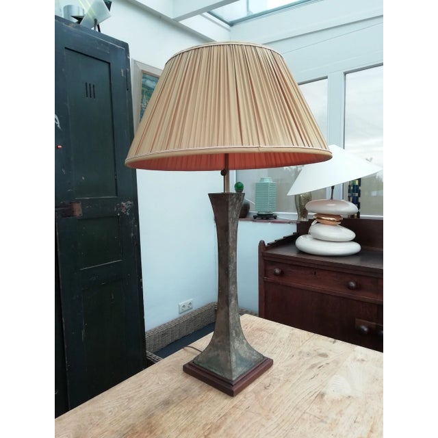 Stylish and classic designed table lamp by Stewart Ross James for Hansen New York. This table lamp was designed about...