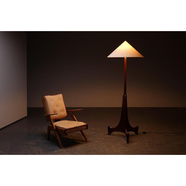 Amsterdam School Standing Lamp by Eckhart Rotterdam, 1920s For Sale - Image 4 of 17