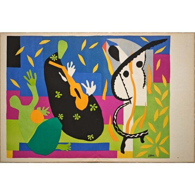 Henri Matisse,the Sadness of the King, 1958, Lithograph For Sale - Image 4 of 4