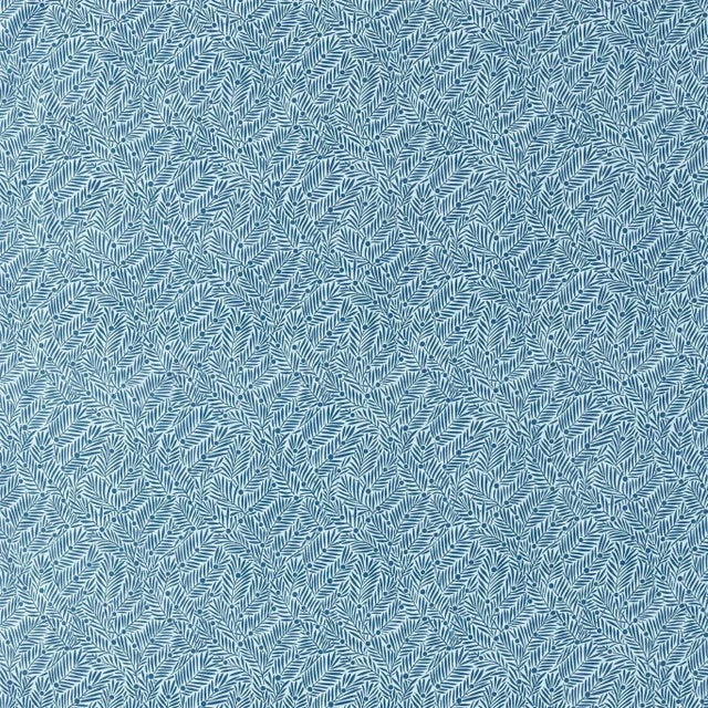 Morris & Co Yew & Aril Fabric in Indigo - a Sample For Sale