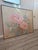 Mid-Century Modern Large Signed Lee Reynolds Peach Poppies Painting, Vanguard Studios Mid-Century Modern Floral Art For Sale - Image 3 of 13