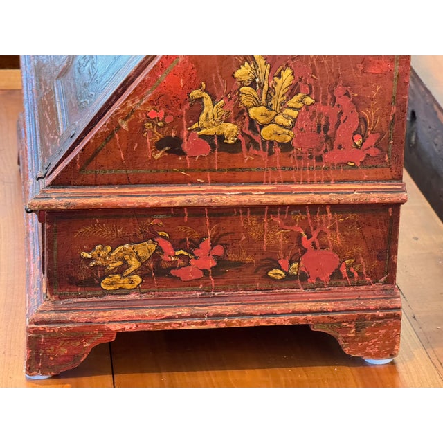 19th Century Chinoiserie Tabletop Secretary For Sale - Image 12 of 13