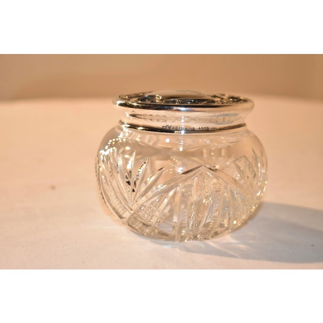 19th Century Sterling Lidded Dresser Jar For Sale - Image 4 of 8