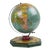 Vintage 1930's Metal Astrological World Globe 6 In For Sale
