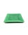 Green Fire-Glazed ceramic vide poche France, ca. 1960 H 2 cm x 23 x 23 cm Conditions: very good, chip on the base, check...