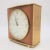 1950s Mid-Century Brass Table Clock from Junghans, 1950s-1960s For Sale - Image 5 of 6