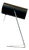 British Black Enamelled Steel Table and Wall Lamp by John Brown for Plus Lighting, 1960s For Sale