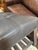 Arhaus Kent Leather Ottoman With Lower Trays For Sale - Image 14 of 14