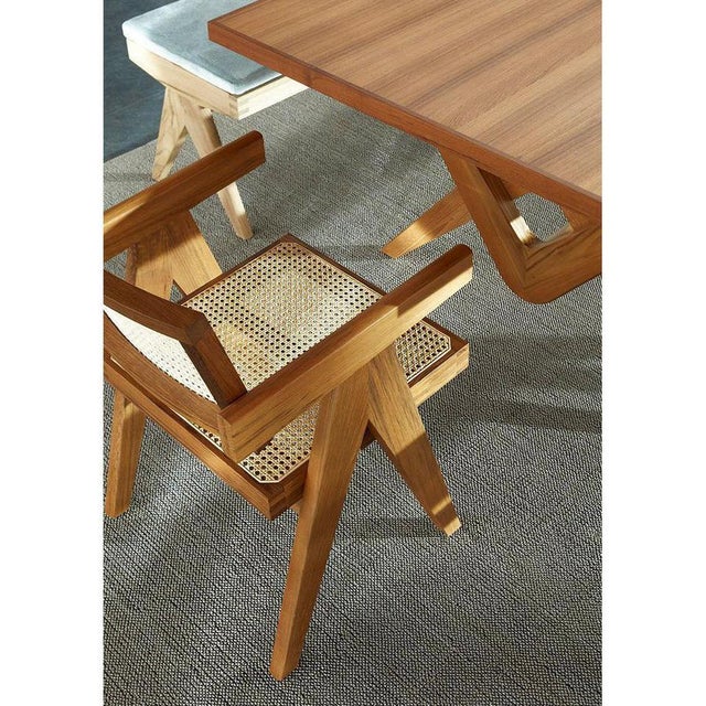 051 Capitol Complex Office Chair with Cushion by Pierre Jeanneret for Cassina For Sale - Image 3 of 6