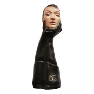 Vintage French Advertising Statue from Christian Dior, 1960s For Sale