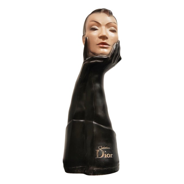 Vintage French Advertising Statue from Christian Dior, 1960s For Sale