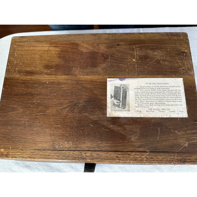 Early 20th Century Vintage Dr Scholl Pedo-Graph Display Item For Sale - Image 5 of 5