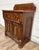 Wood Antique Victorian Burled Carved Cabinet Washstand Commode For Sale - Image 7 of 10