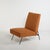 Vintage Italian Lounge Chair with Original Upholstery and Black-Lacquered Metal by Mario Franchioni, 1950s, in Good...