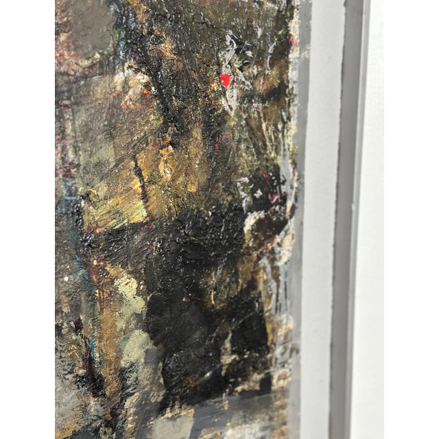 Erik Emanuelsson, Composition, 1960s, Oil on Panel, Framed For Sale - Image 9 of 17