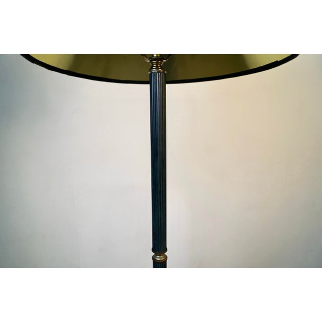 1970s 1970’s Postmodern Verdigris Floor Lamp For Sale - Image 5 of 12