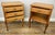 French Bedside Tables in Wood, Set of 2 For Sale - Image 16 of 17