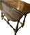 1960s Vintage Ethan Allen Oval Drop-Leaf Side Table For Sale - Image 5 of 12