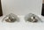 Metal Crystal Ice Glass Wall Sconces by Carl Fagerlund for Orrefors, 1960s, Set of 2 For Sale - Image 7 of 8