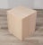 Post-Modern Travertine Cube Side Tables For Sale In Miami - Image 6 of 10