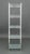 Contemporary Modern Chromed Metal Etagere Shelf For Sale - Image 3 of 11