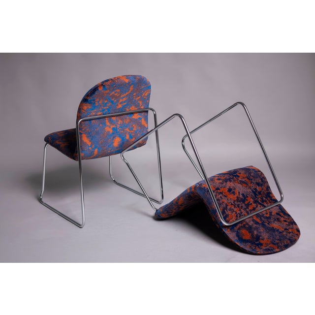 Mid-Century Chrome Lounge Chair, Germany, 1970s For Sale - Image 6 of 9