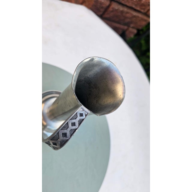 Pewter Vase from ITB Norway, 1970s For Sale - Image 3 of 8