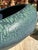 1910s Arts & Crafts Hampshire Pottery Blue & Green Matte "Peacock" Glaze Bulb Bowl For Sale - Image 13 of 17