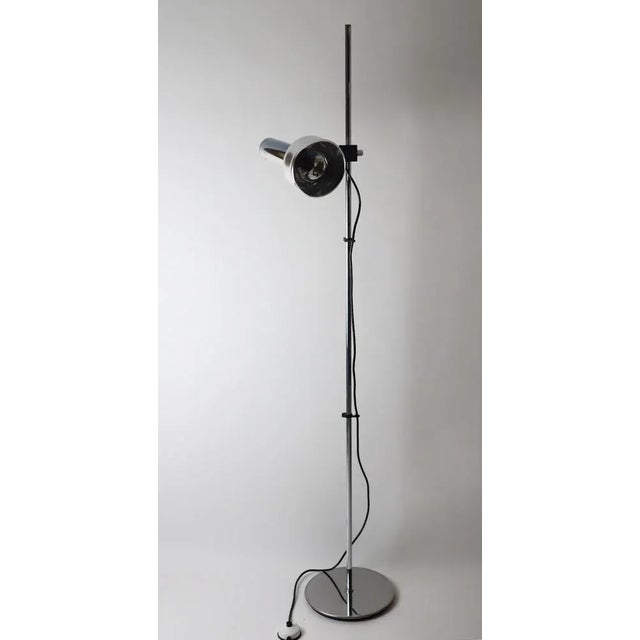 Minimalist Chrome Floor Lamp from Staff, 1970s For Sale - Image 13 of 13