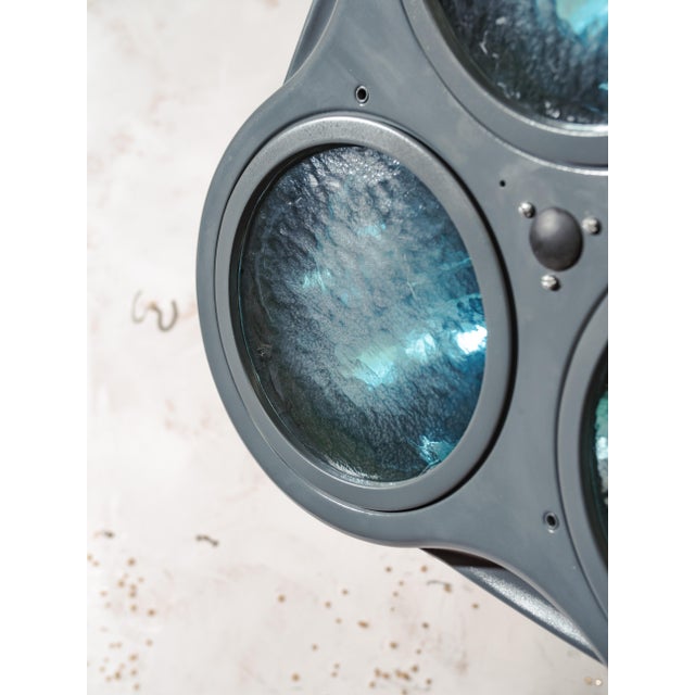Gray Surgical Hospital Floor Spotlight by Heraeus Hanaulux, London, 1990s For Sale - Image 6 of 16
