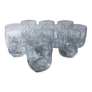 Heisey Coleport Lowball Glasses - Set of 11 For Sale