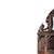 Furniture - Art Nouveau piece of furniture - 19th century. Portuguese; 19th/20th century, carved walnut wood; with two...
