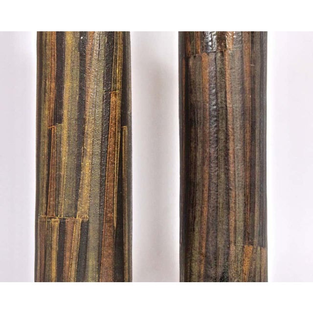 Bitossi 1959 Aldo Londi Bitossi 'Milano Moderna' Ceramic Lamps - a Pair For Sale - Image 4 of 7