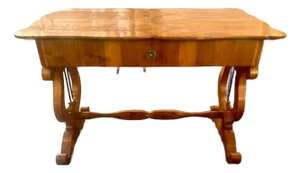 19th C. German Walnut Writing Table